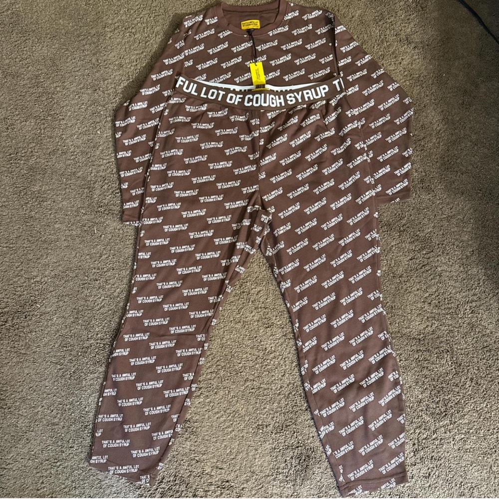 That’s A Awful Lot Of Cough Syrup Thermal Set Mocha